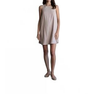 NEW ELLE GREY simplicity crew dress in blush
